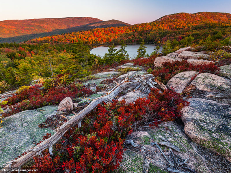 Trucking During Fall Season Through Maine